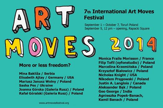 Winners of the 2014 Art Moves Festival