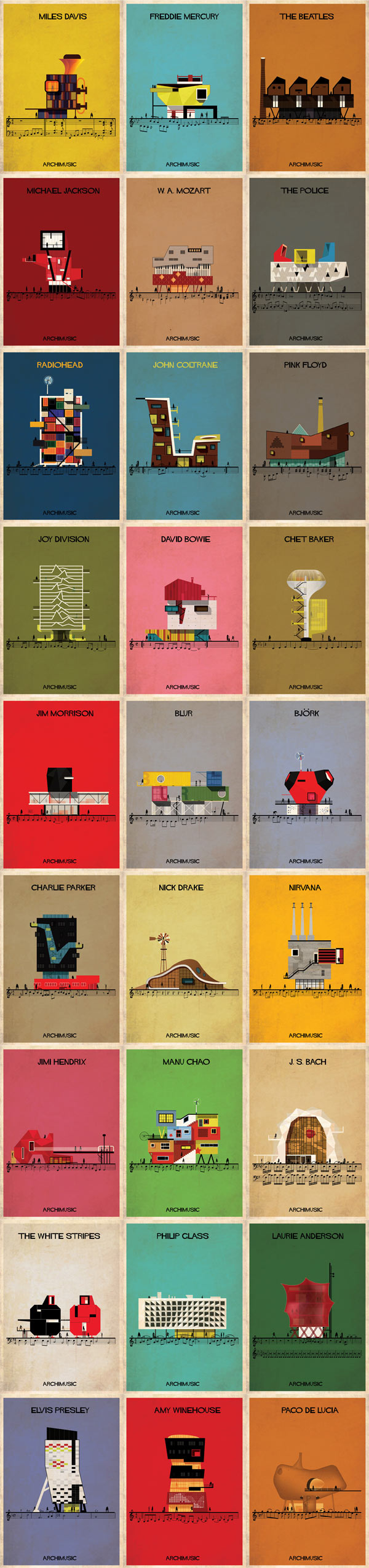 Archimusic-Posters-by-Federico-Babina