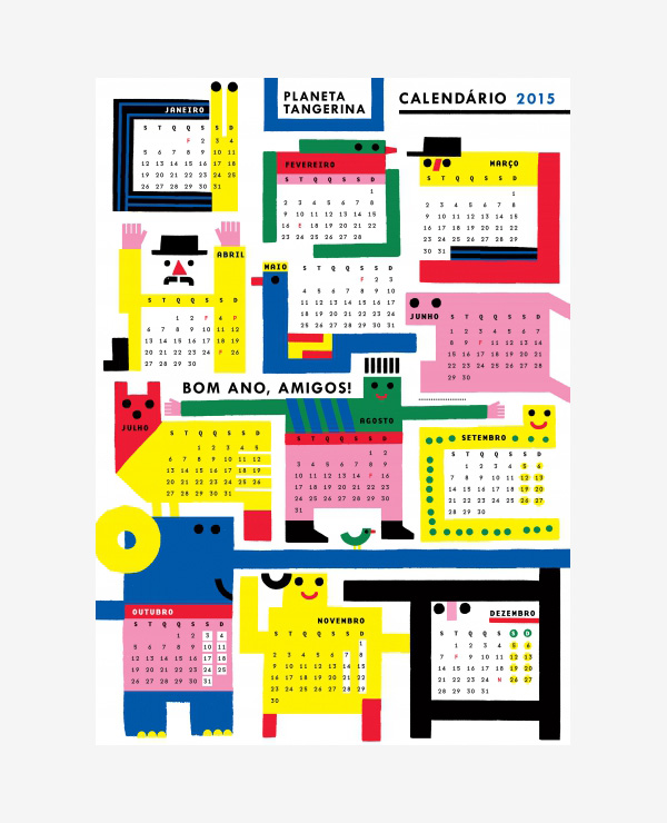 2015 wall calendars