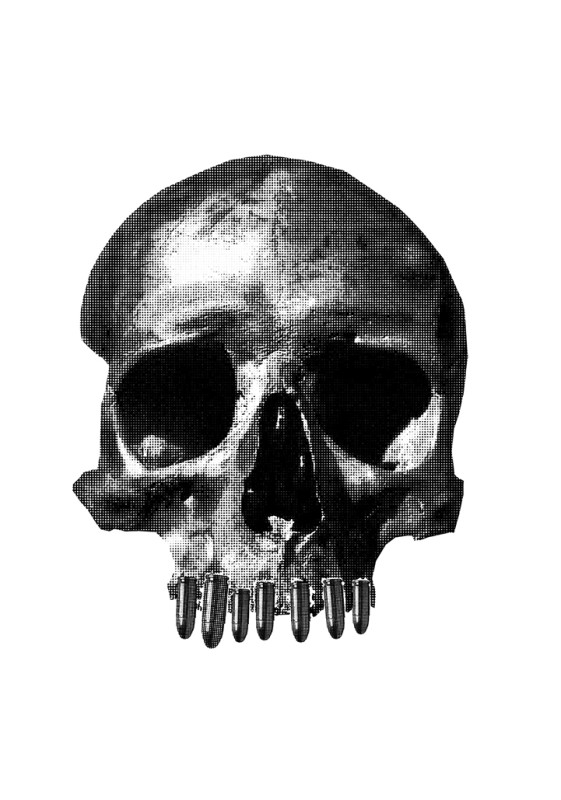 CHRISTOPHER SCOTT-Skull Bullet Teeth